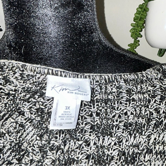 Heather gray sweater top - Picture 4 of 5